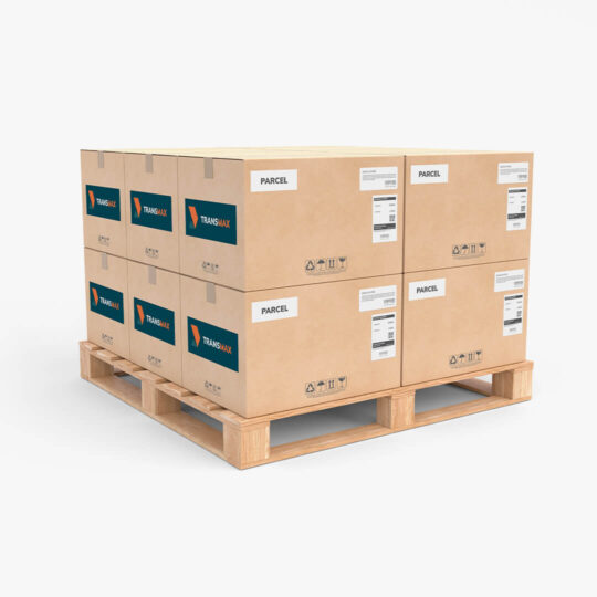 Set of Big Parcels